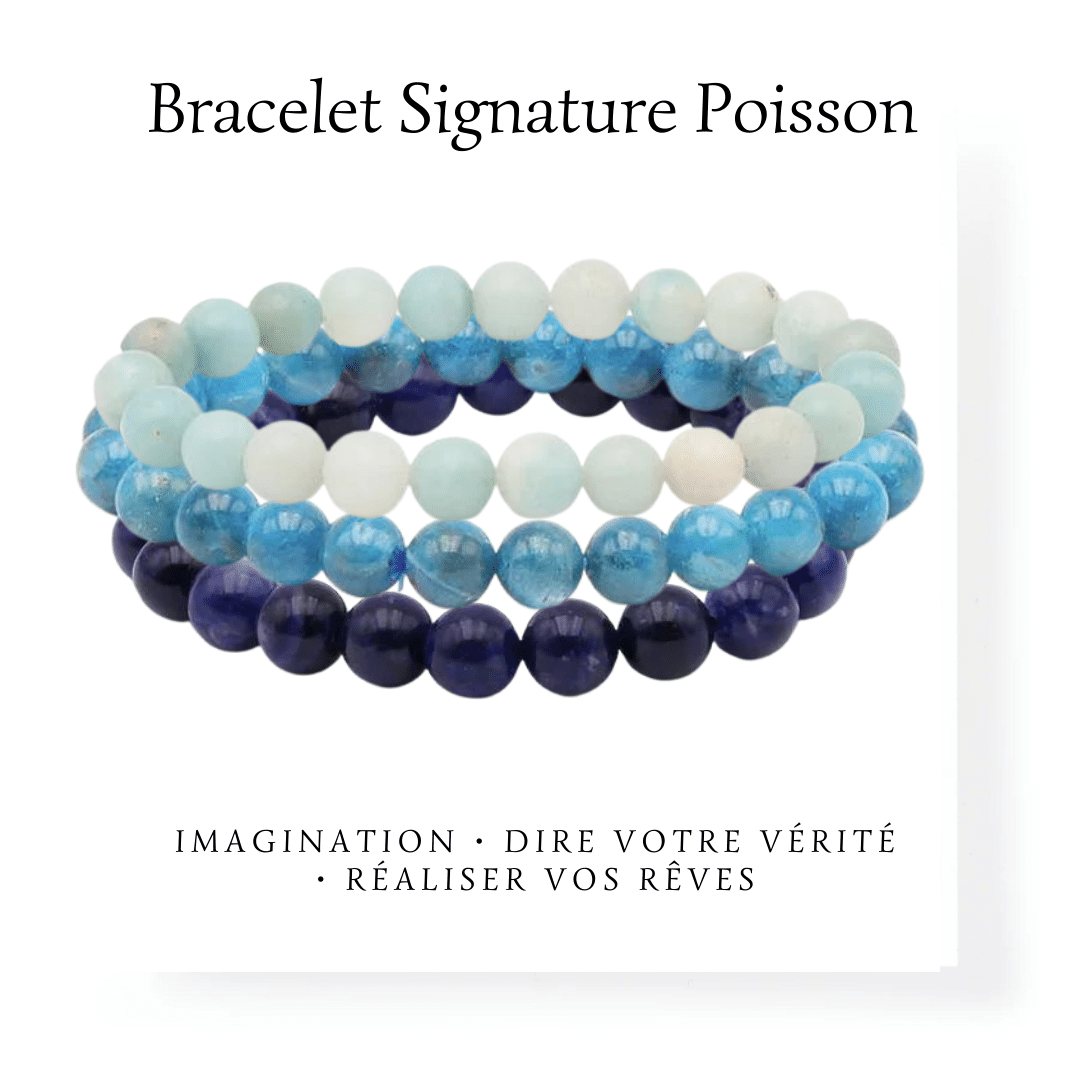 Bracelet Signature Poisson