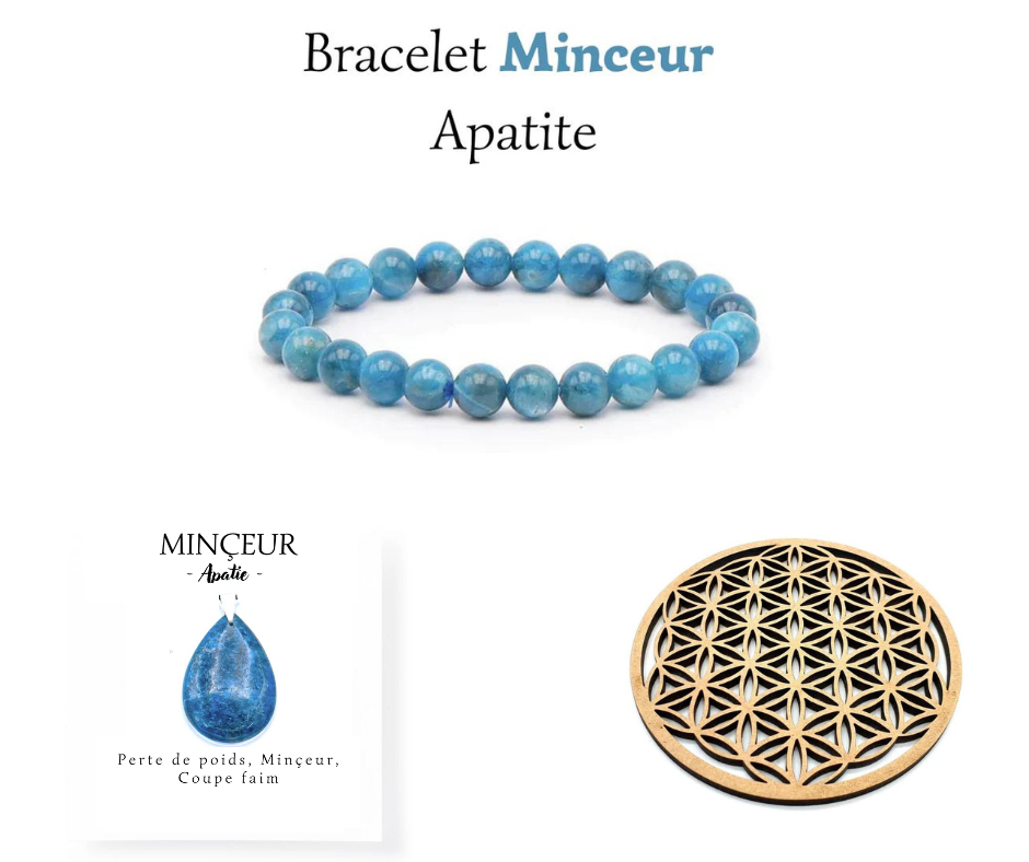 Ensemble Minceur en Apatite bleue