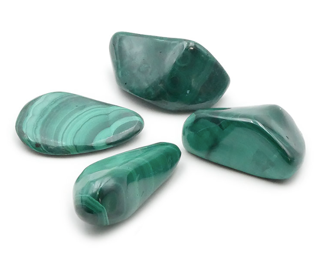 Pierre roulée Malachite