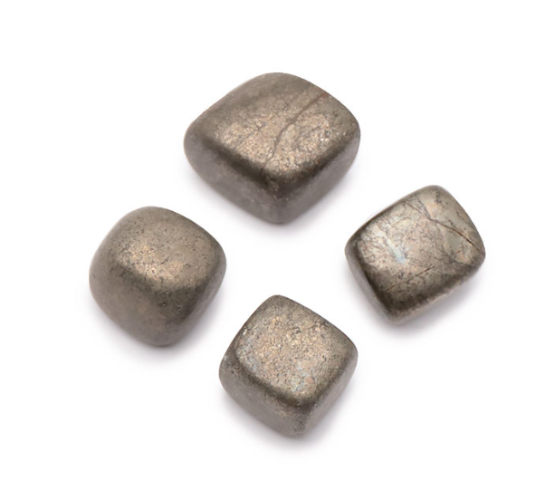 Pierre roulée Pyrite