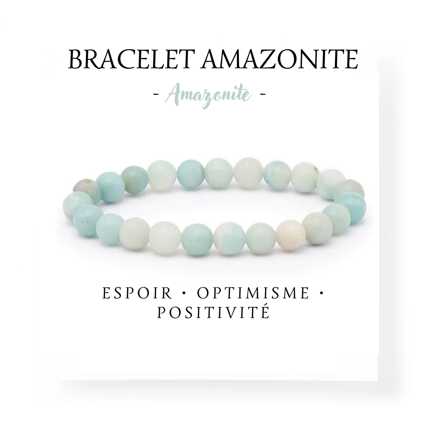 BRACELET AMAZONITE du PÉROU