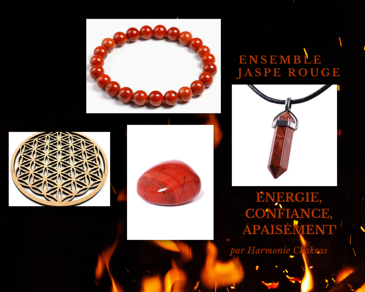 Ensemble Jaspe Rouge
