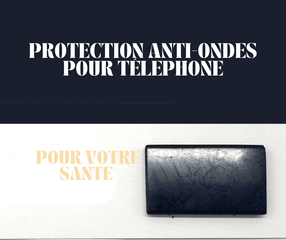 Plaque Shungite Téléphone Rectangulaire 2cm - Harmonie-Chakras