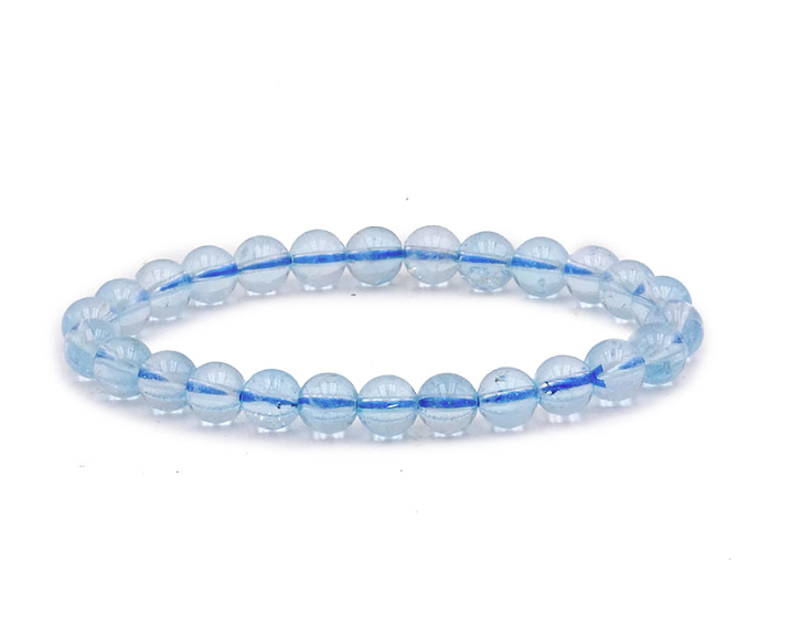 BRACELET TOPAZE BLEUE AAA