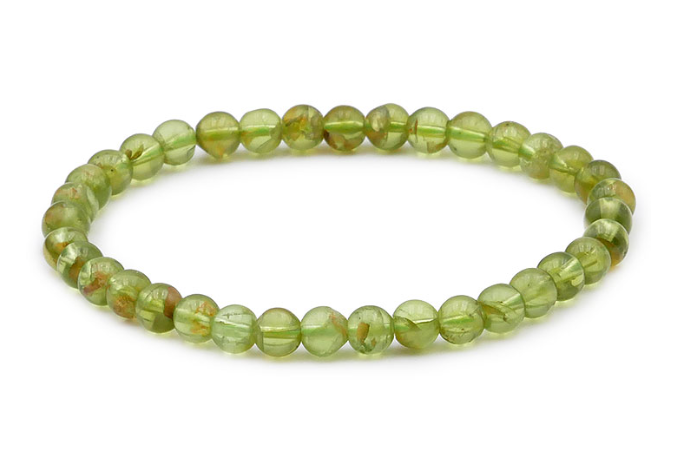 BRACELET PERIDOT A+ 06MM