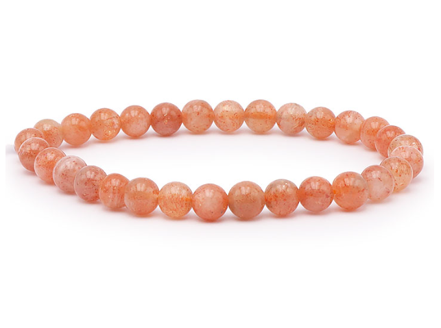 BRACELET PIERRE DE SOLEIL 8 mm