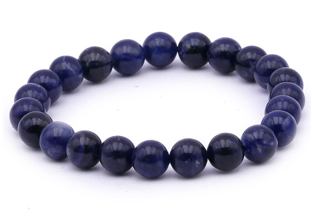 BRACELET BOULE 08MM SODALITE AA