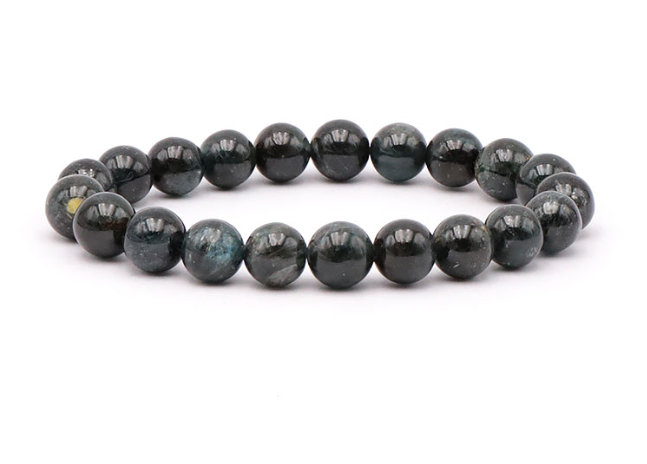 BRACELET CYANITE VERTE NOIRE