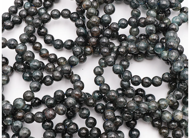 BRACELET CYANITE VERTE NOIRE