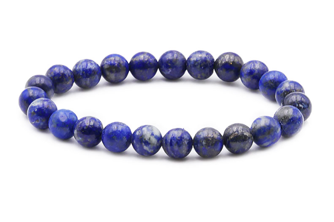 BRACELET BOULE 8 mm LAPIS LAZULI