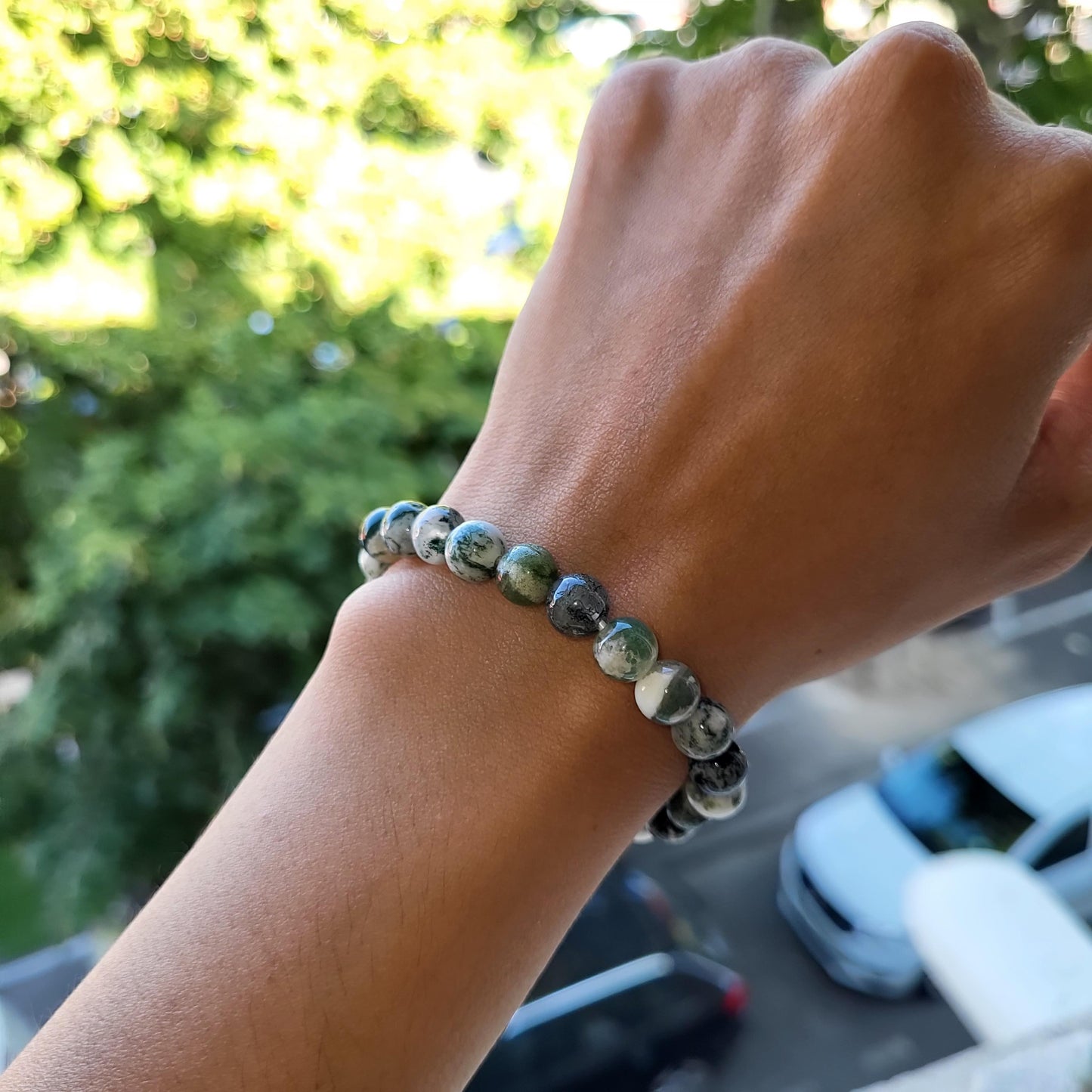 Bracelet Agate Arbre
