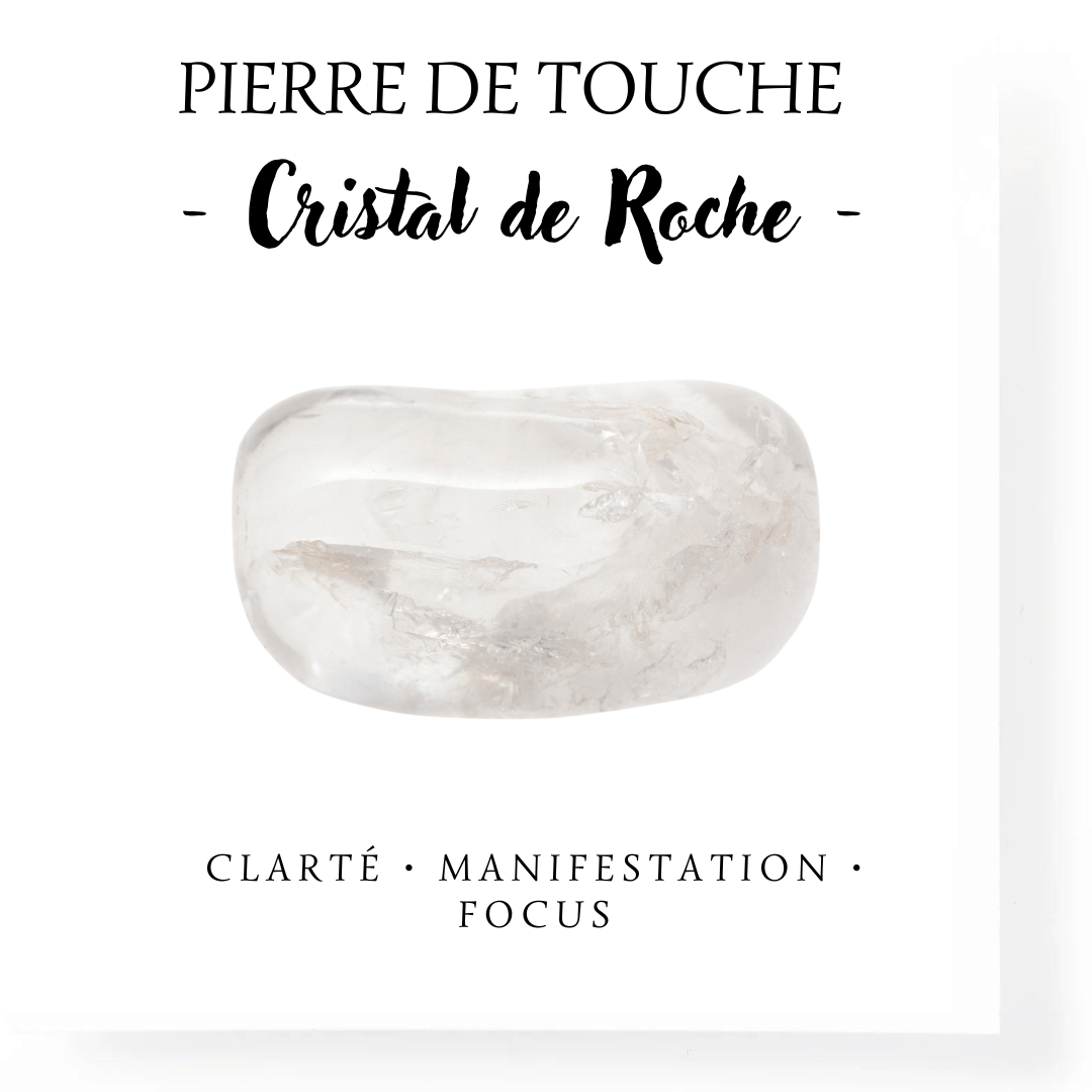 Pierre de touche Cristal de Roche
