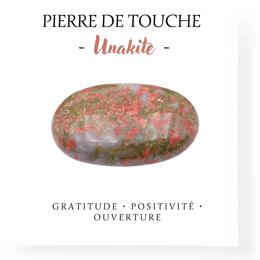 Pierre de touche Unakite