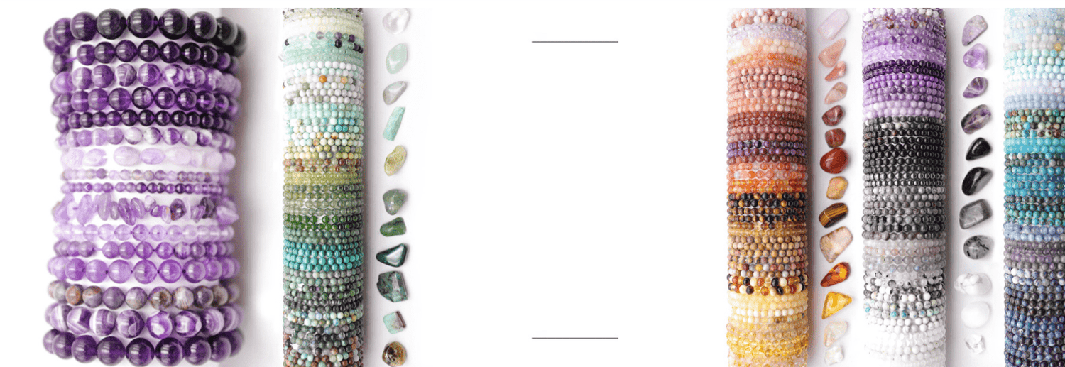 Boutique de lithothérapie et bien être, Bracelets en pierres naturelles fait à la main comme l'améthyste, le quartz rose, le jaspe rouge, la citrite, la nephrite, l'hématite, l'aventurine. 