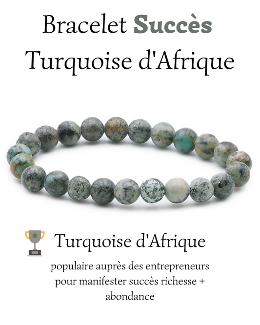 Bracelet "Succès" Turquoise d'Afrique