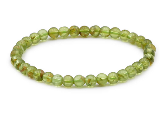 BRACELET PERIDOT A+ 06MM