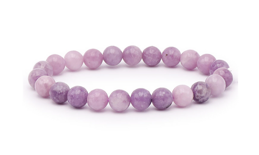 BRACELET BOULE 8mm LEPIDOLITE